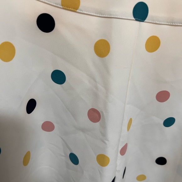 NWT Lane Bryant Size 16 Polka Dot Dress with tie waist - Picture 5 of 5